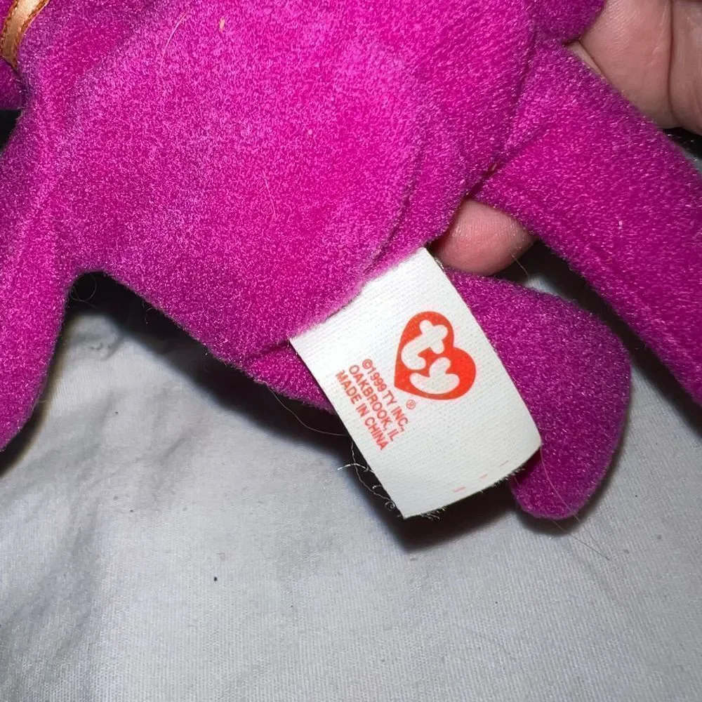 TY vintage McDonalds Teenie Beanie Millennium Bear - Picture 6 of 7